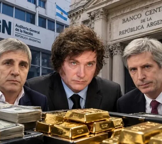 AGN denuncia pérdida del Banco Central con el oro