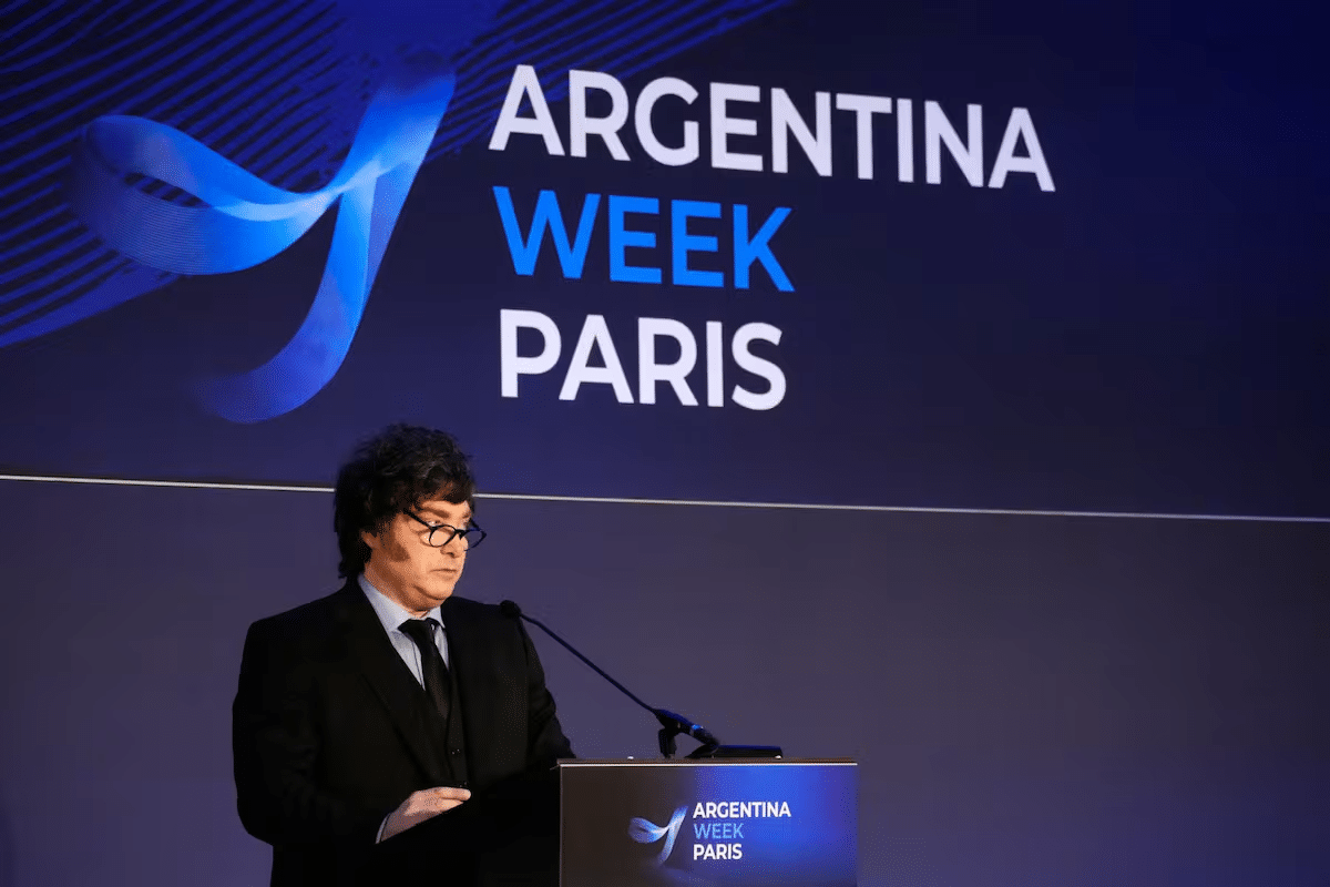 agenda de Milei en Francia